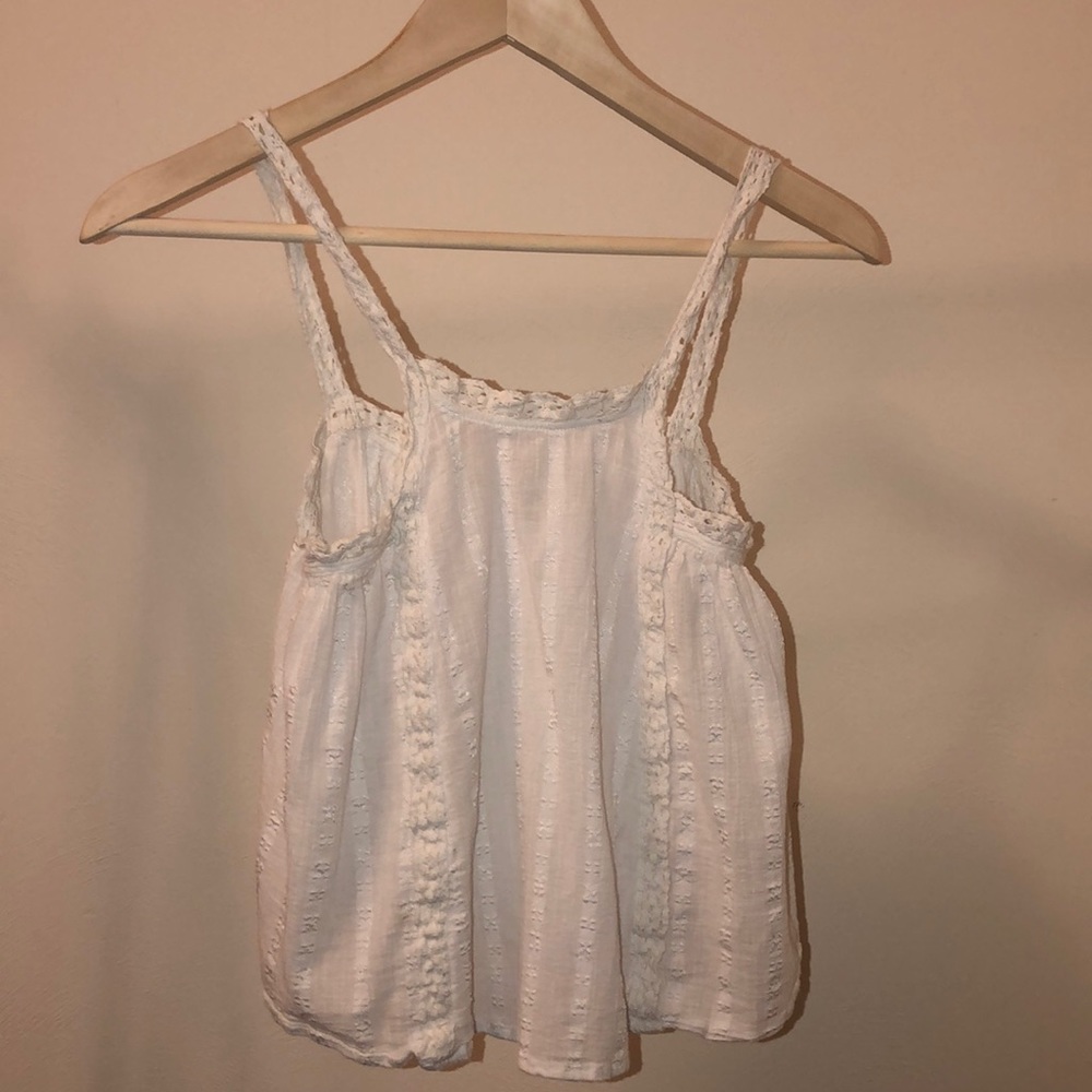 LA Hearts White Tank Top